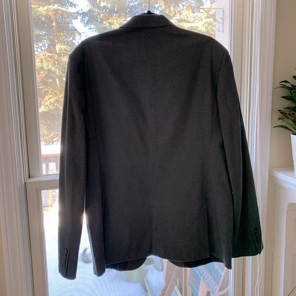 Original Penguin Cotton/Wool Dobby Blazer True Black - Picture 5 of 5